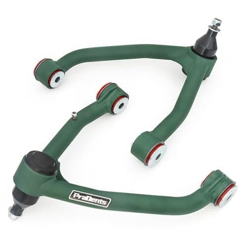 2-4" Lift Front Upper Control Arms for 2007-2018 Chevy Silverado GMC Sierra 1500, 2007-2014 Chevy Tahoe Suburban 1500 GMC Yukon/Yukon XL 1500 Cadillac Escalade, 2007-2013 Chevy Avalanche,Wrinkle Green
