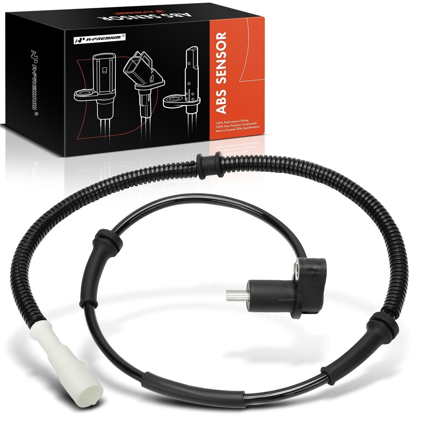 APremium Front Right ABS Wheel Speed Sensor Compatible with Chevrolet Buick Cadillac Models Impala Caprice 19941996 Commercial Chassis 19941996 Roadmaster 19941996 Fleetwood 19941996