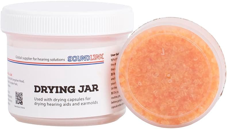 Drying Jar for Hearing Aids