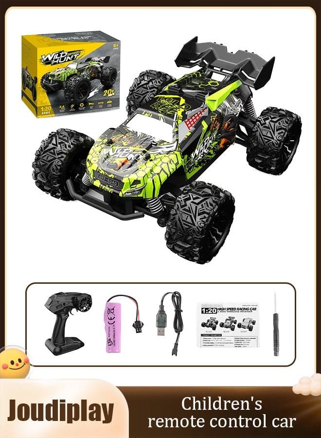 1:20 Remote Control Off-Road Car Drift Racing Climbing RCcar Remote Control Toy Car For Ages 8+ Years