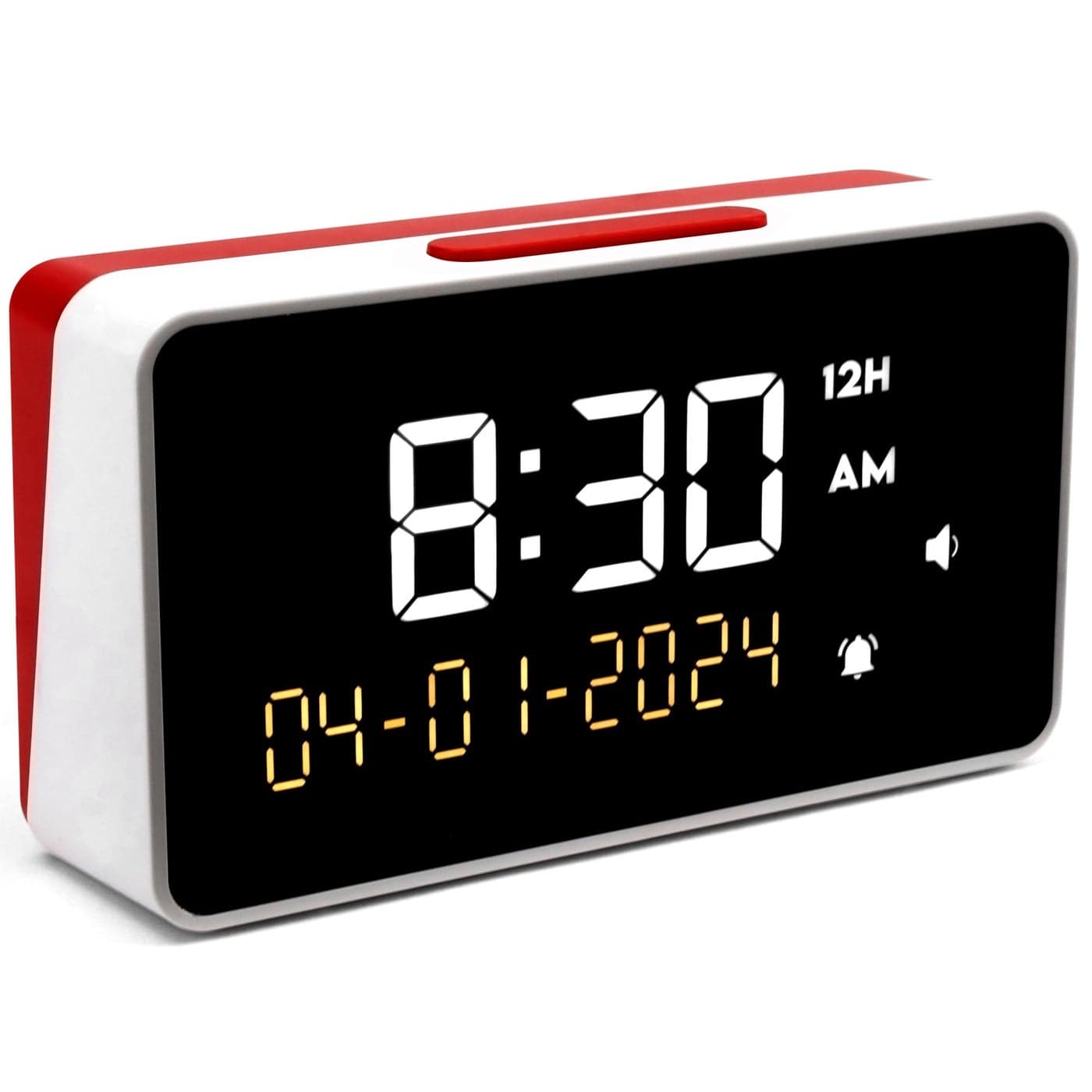 Talking Clock Extra Loud Time and Date for Elderly Dementia Hearing or Visually Impaired Seniors Easy to Use Speaking Help Clear Neutral Male Voice