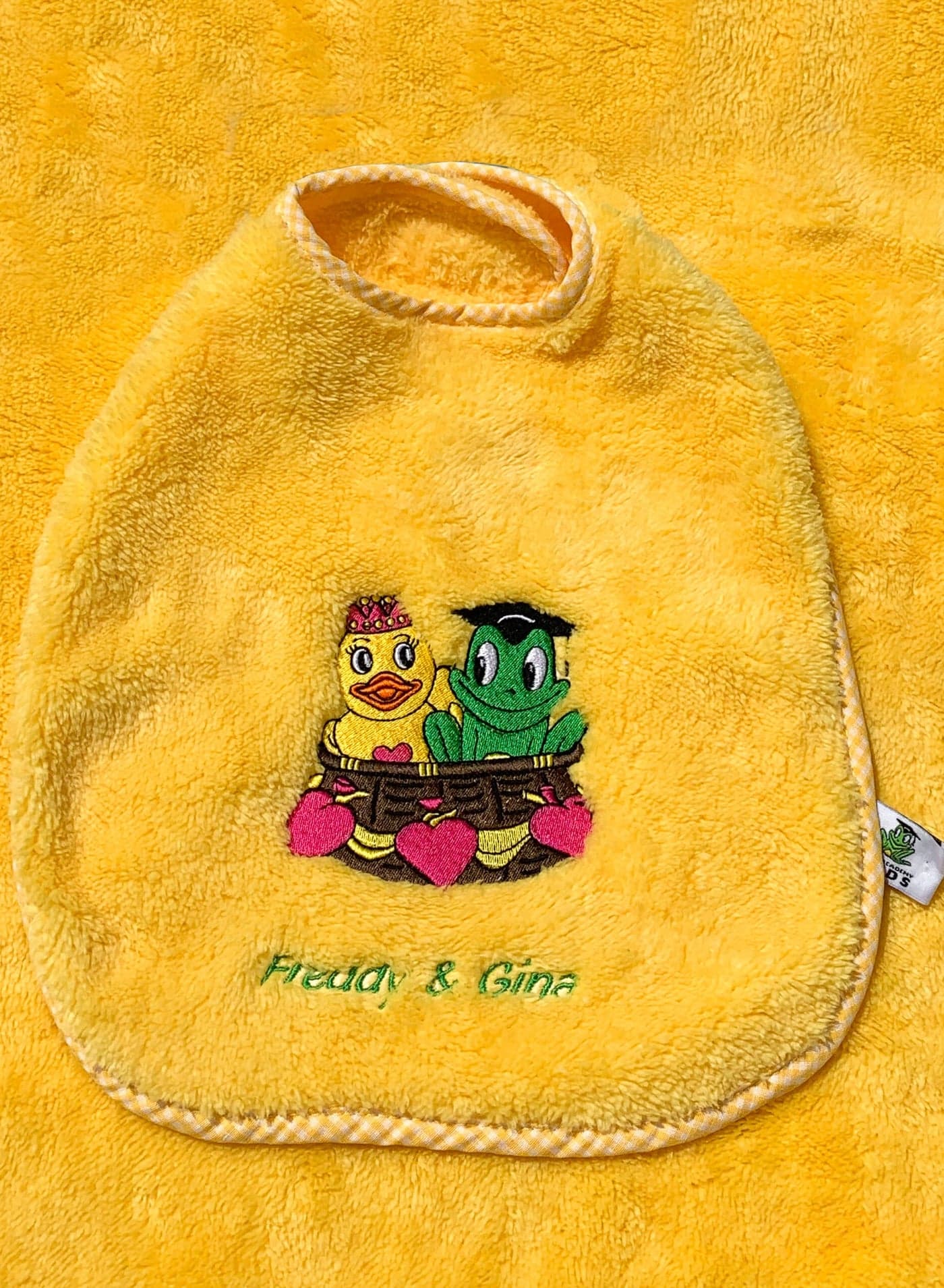Freds & Gina BIB Yellow