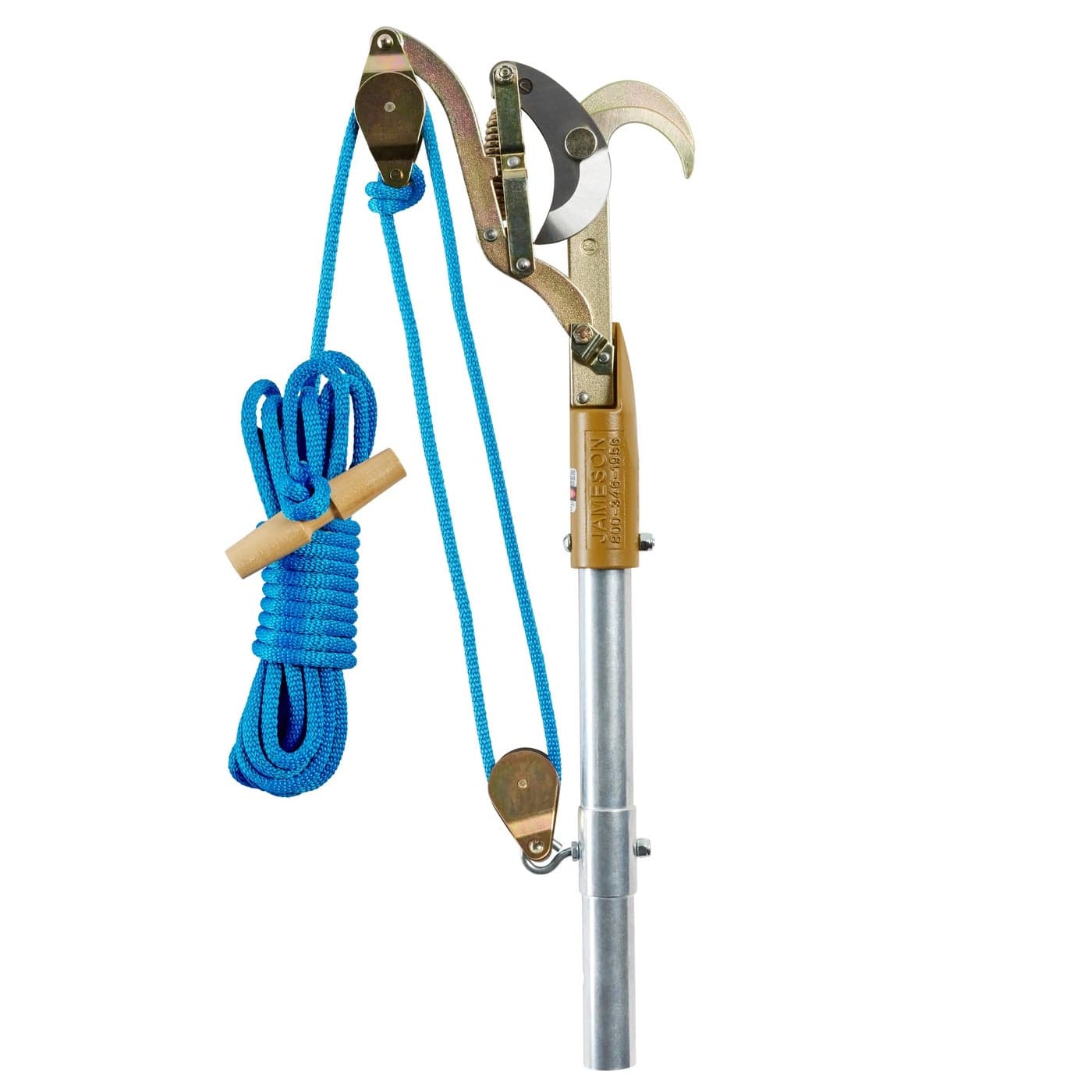 Jameson JA34DPPKG Big Mouth Side Cut Double Pulley Tree Pruner Kit