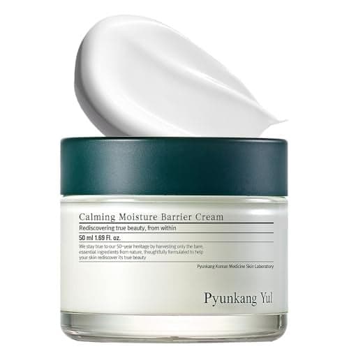 Pyunkang Yul PKY Calming Moisture Barrier Cream Instantly Soothes Sensitive Skin Hyaluronic Acid Ceramide for Hydration Vegan Korean Skincare 169 Fl Oz 50ml