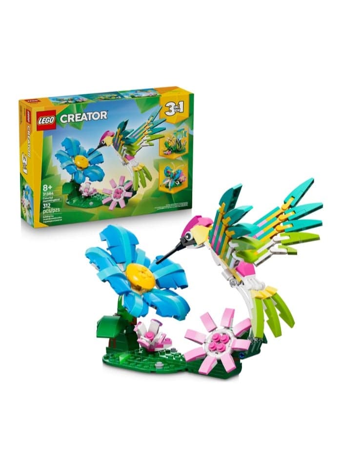 LEGO Colorful Hummingbird Building Set