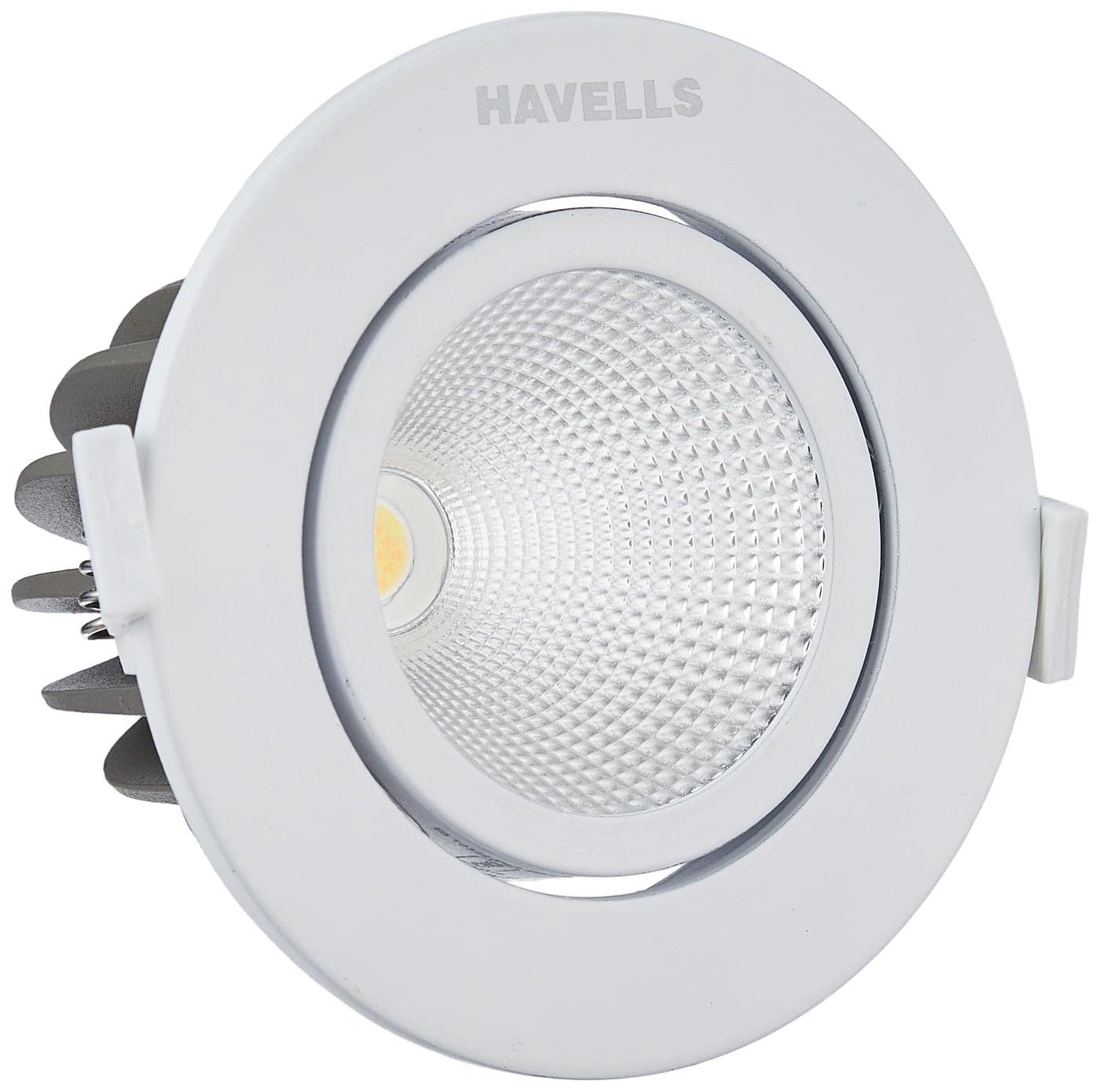 Havells Crysta NEO Swivel COB 3IN1 Spotlight 12W Ceiling Light Energy Efficient Beam Angle of 36° Long Life of 25000 Burning Hours Metal Body COB,Aluminum DIE CAST,70 Lumen Per Watt 4000K