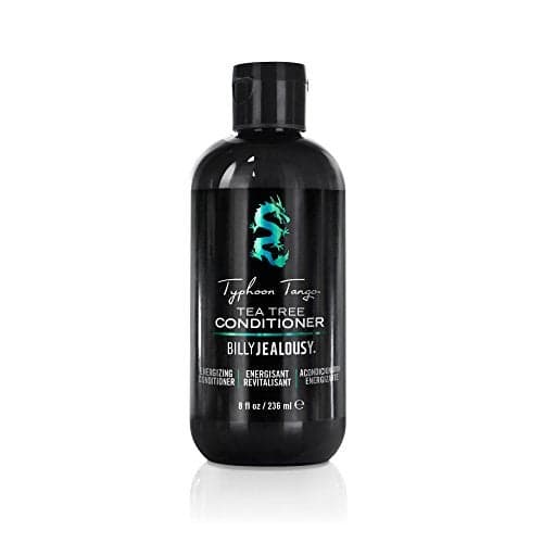 Billy Jealousy Typhoon Tango Tea Tree Conditioner for Men with Peppermint Rosemary Helps Prevents Flakes Breakage Split Ends and Soothes Scalp Itch Irritation 8 Fl Oz