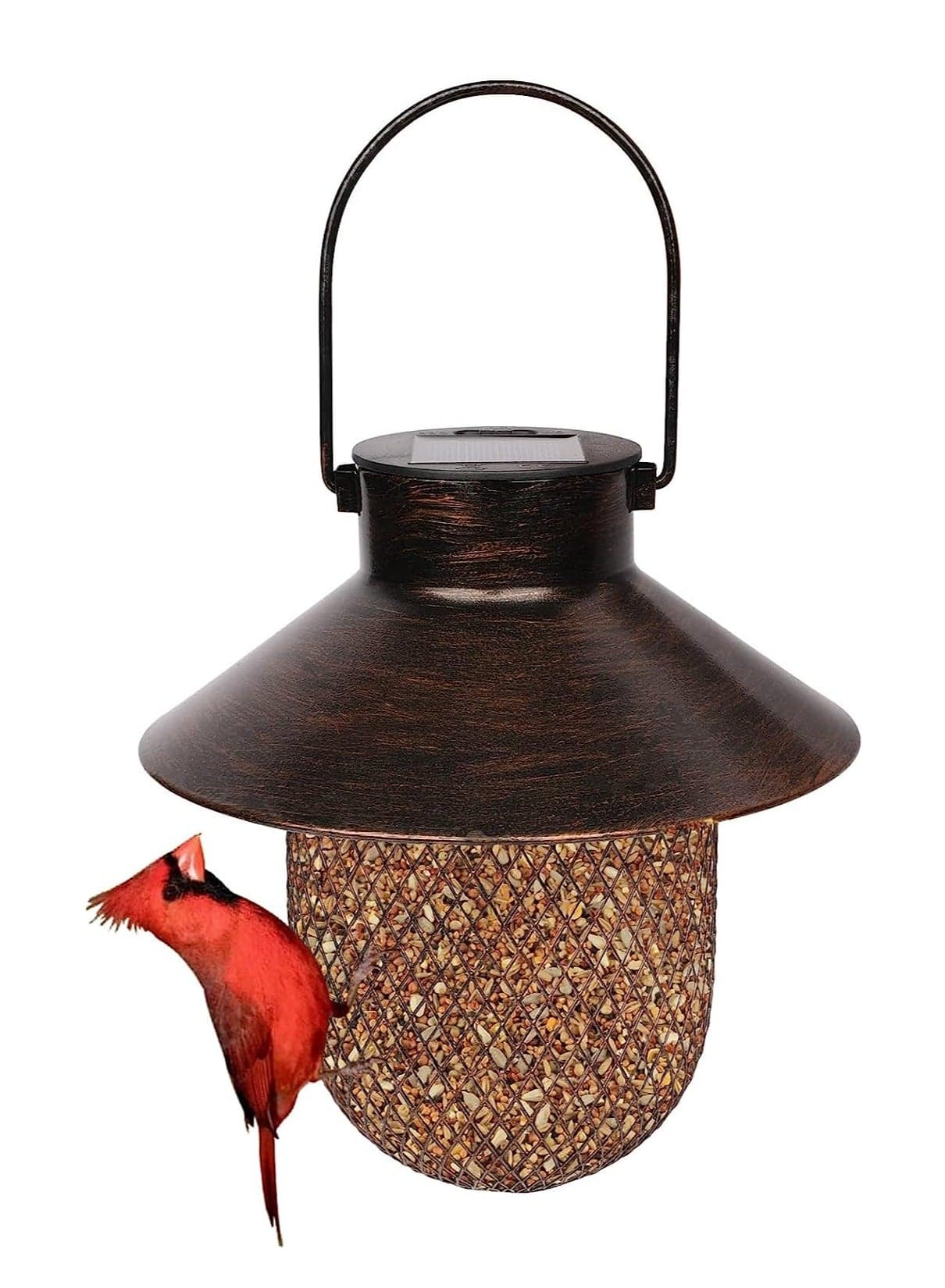 Bird Feeders Squirrel Proof Wild Seed Outdoor Waterproof with Capacity for Cardinal Sparrow Finch Chickadee etc Outdoors Hanging