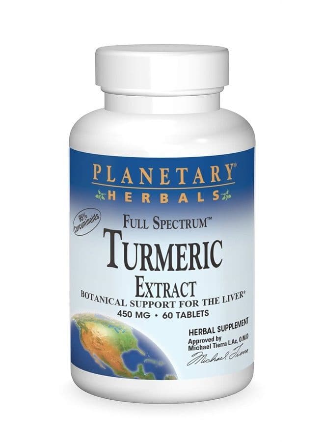Full Spectrum Turmeric Extract Tablets, 450 mg, 60 Count