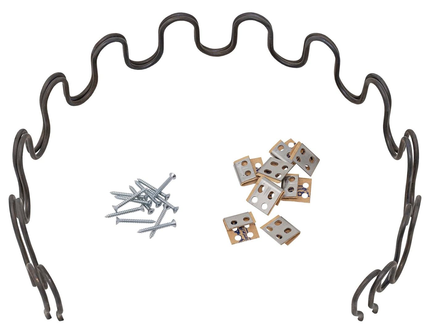 House2Home 27 Sofa Upholstery Spring Replacement 2pk Repair Kit for Furniture Chair Couch Includes Clips Screws and Instructions