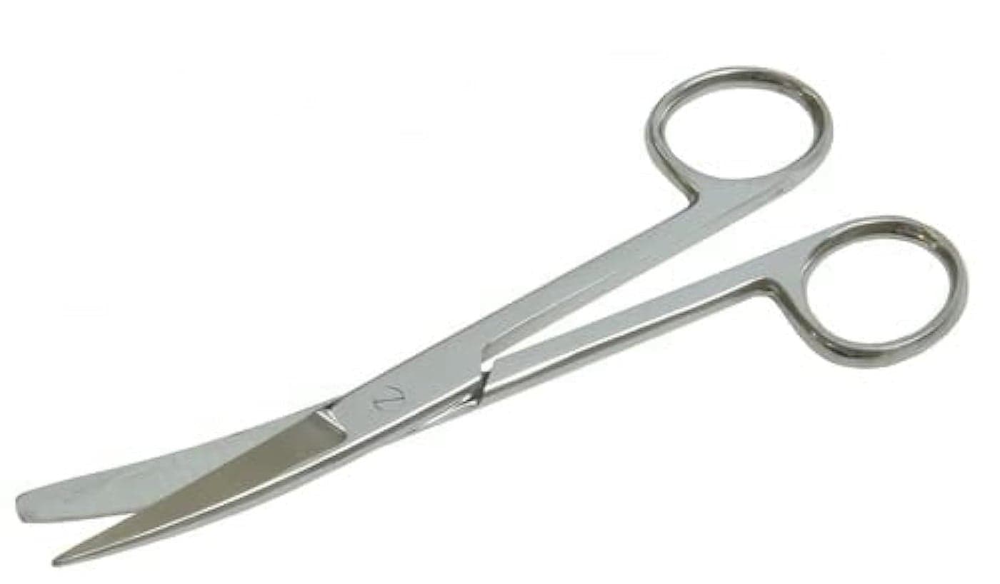 Forgesy Dressing Operating Curved Surgical Scissors (6 Inches)