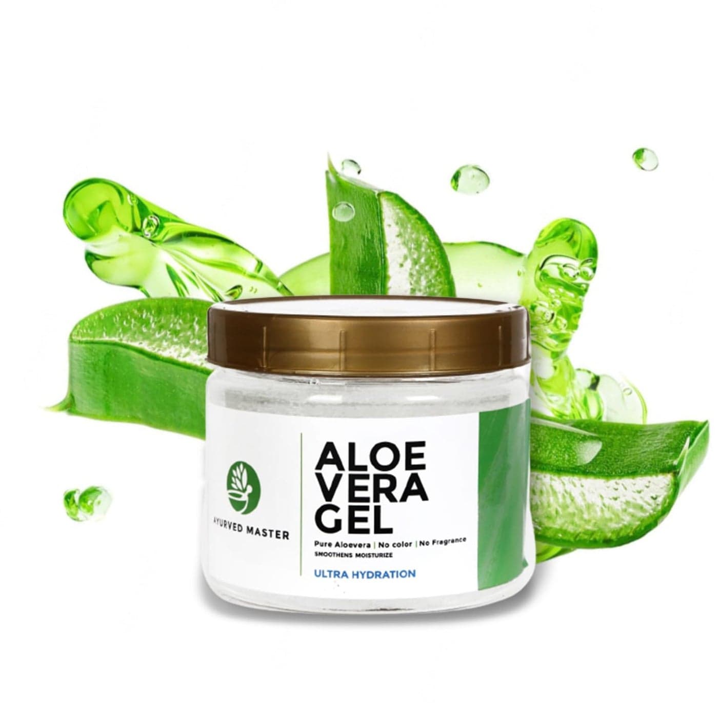 Ayurved Master 100 Natural And Organic Multipurpose Beauty Aloe Vera Gel for Skin Hair and Body Moisturises Skin Increases Cells Life Revitalizes Skin Vitality 500gm
