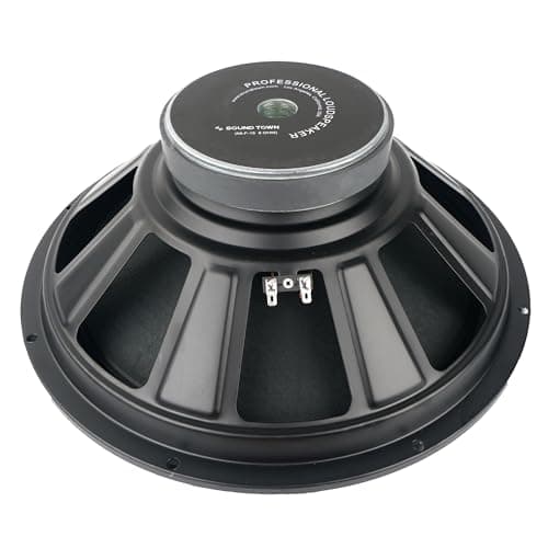 Sound Town 12" Raw Woofer Speaker, 250 Watts Pro Audio PA DJ Replacement Low Frequency Driver (MLF-12)