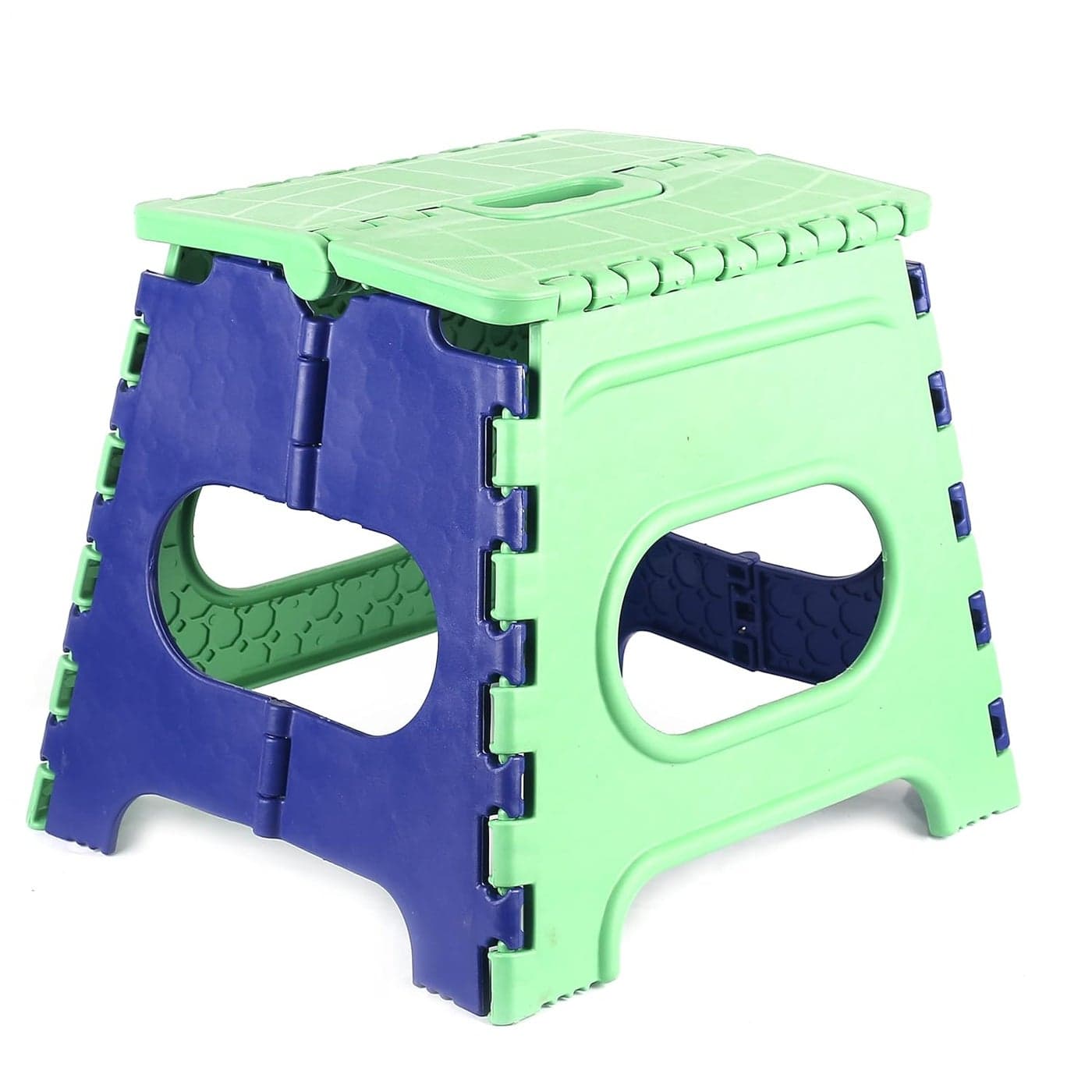 LAFILLETTE 12 Inch Plastic Folding Step Stool for Kids and Adults