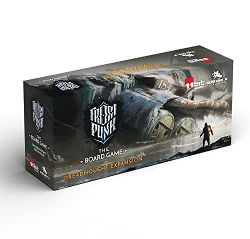 Frostpunk The Board Game Dreadnought EXPANSION Deluxe Upgrade for Enhanced Visual Experience Collectors Edition Ages 16 14 Players 120150 Minute Playtime Made by Rebel Studio