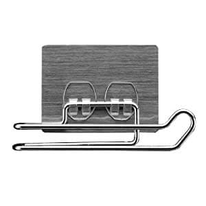 DYRROTH Bathroom Stainless Steel Toilet Paper Holder Tissue Holder Toilet Paper Towel Holder Bathroom Shelves Shelf Accessories (1)