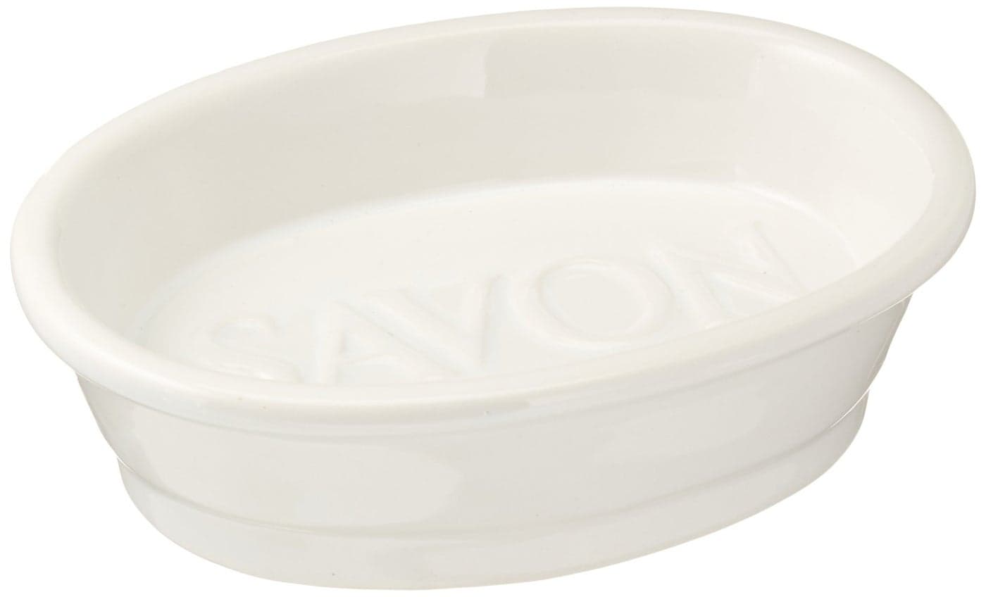Abbott Collection Oval Savon Soap Dish Ceramic 5 L