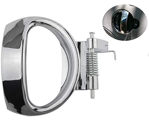 YAOPEI Interior Door Handle FrontRear Left Driver Side Compatible with 2006 2007 2008 2009 2010 2011 Chevrolet HHR Replaces OEM 88529 19299614 25812196 Chrome Finish Interior Door Pull Handle