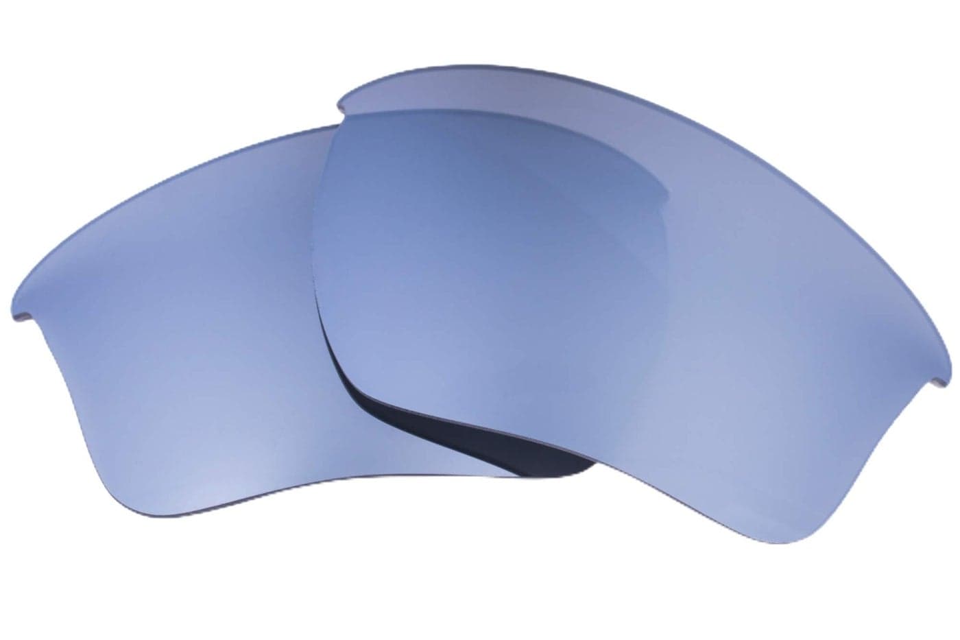 Polarized Replacement Lenses Compatible with Oakley Half Jacket 2.0 XL Sunglasses - Crafted in USA - (Grey Polarized with Silver Mirror)
