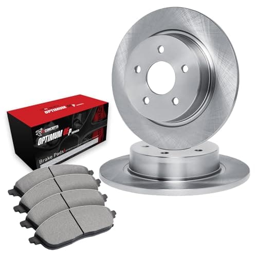 R1 Concepts Rear Brake Kit Fits 19941996 Buick Regal 19951999 Chevrolet Lumina Monte Carlo 1994 Pontiac Grand Prix Optimum Oep Brake Pads and Blank Brake Rotors 109 Rear