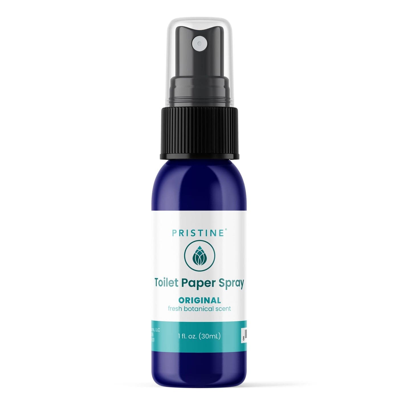 PRISTINE Toilet Paper Spray As Seen on Shark Tank More Natural Flushable Wet Wipes Alternative Spray Toilet Paper to Create Flushable Wipe Original 1 fl oz Travel Size