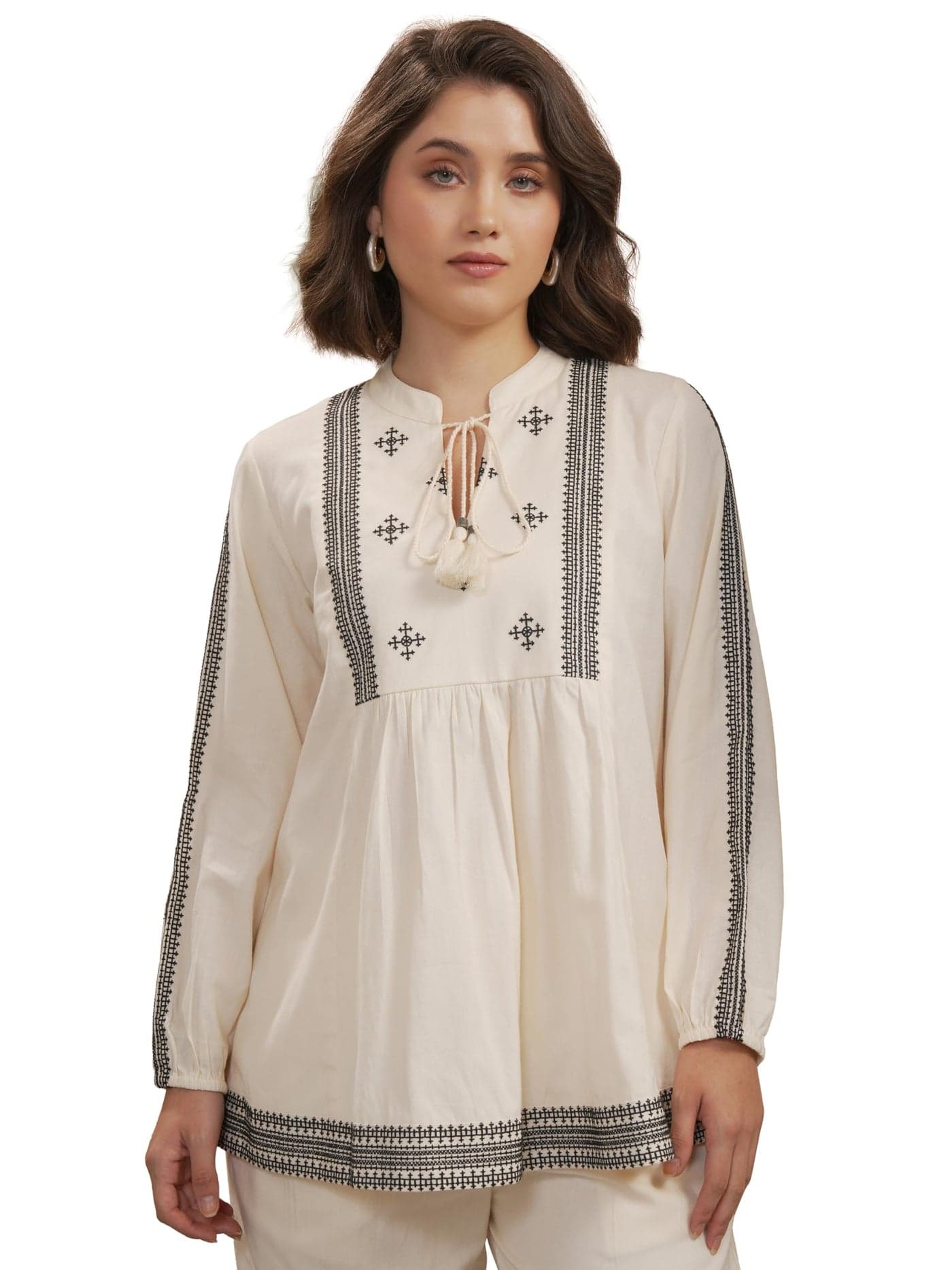 Vishudh Women's Stylish Top | Casual & Chic Everyday Wear | Soft, Comfortable & Stylish | Ethnic Top for Women