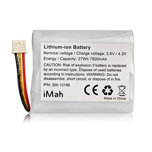 iMah Replacement Battery 300-10186 for ADT Command Smart Security Panel | 3.6V 27Wh