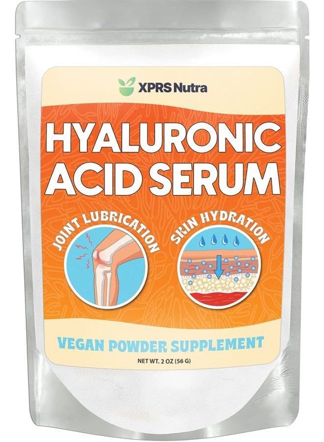 Hyaluronic Acid Powder - 14 Grams of Pure Hyaluronic Acid Serum Powder - DIY Serum for Face and Skin - Food and Cosmetic Grade Hyaluronic Acid Pure Powder (2 oz)