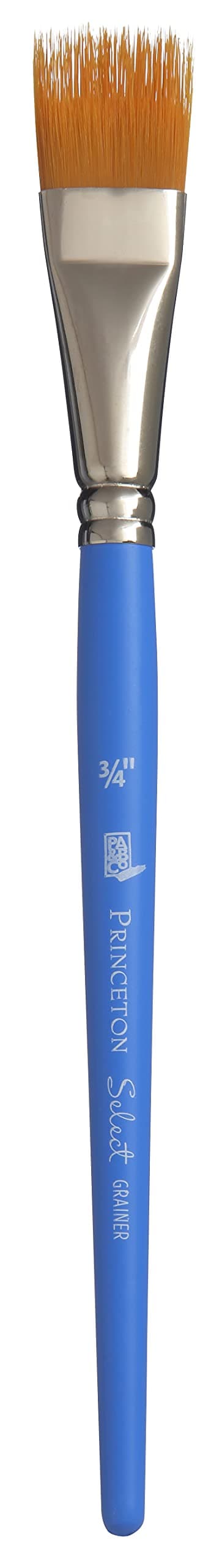 Princeton Select Artiste Series 3750 Paint Brush for Acrylic Watercolor and Oil Grainer 34 Inch