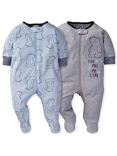 Gerber Baby Boys 2-Pack Sleep 'N Play Hello Bear Newborn