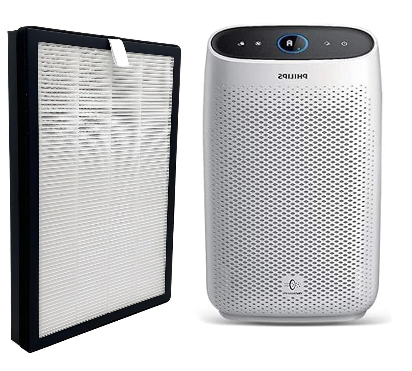 Finehepa Replacement Filter Compatible with Philips air purifier AC1215 or 1217 HEPA FY1410 Air Purifier Filter 1000 Series Replacement Air Filter