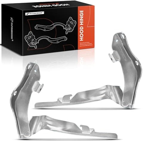 APremium Driver and Passenger Hood Hinges Compatible with Nissan 350Z 20032009 Set of 2 Front Left and Right Side Hood Hinges