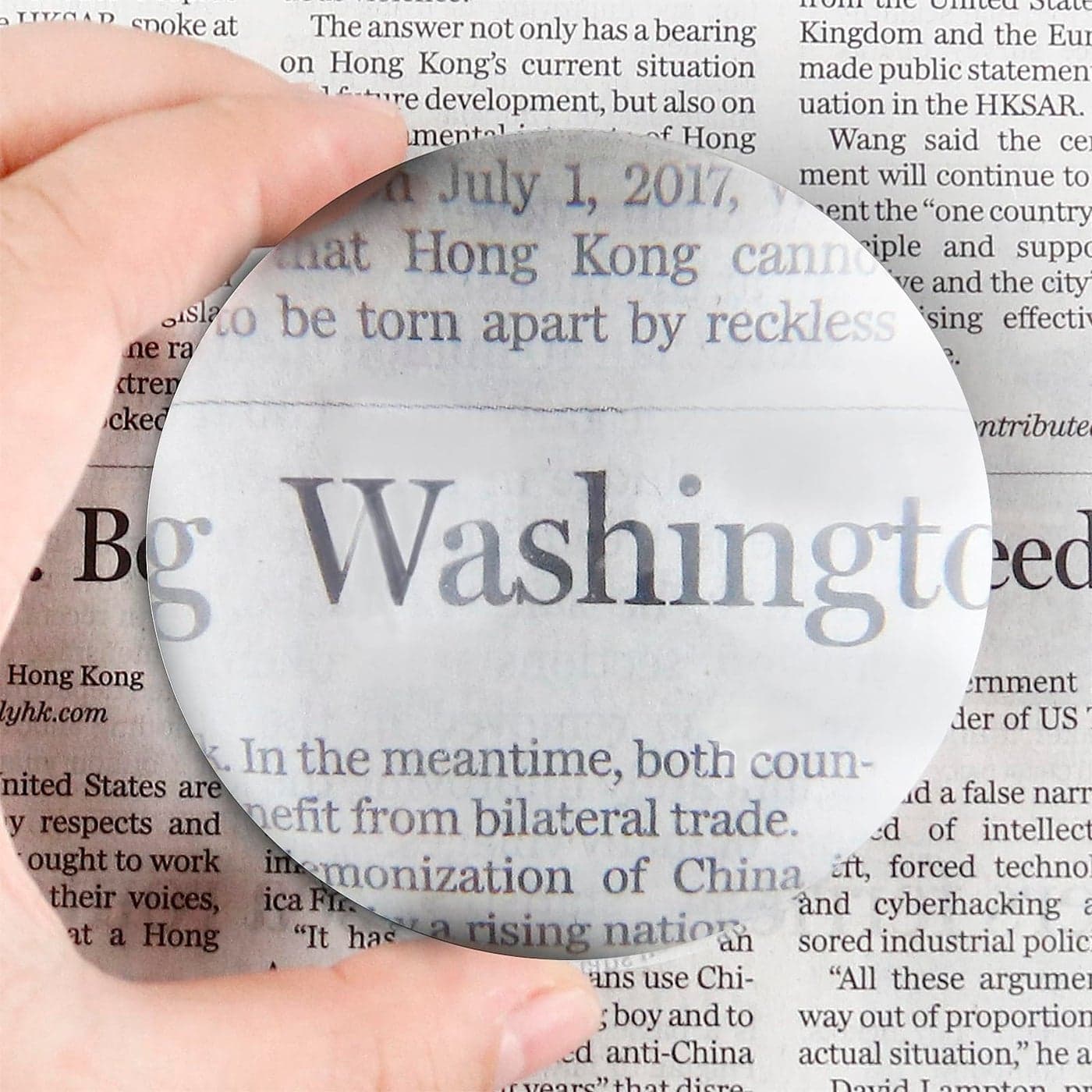 Dandelion 6X Dome Magnifying Glass Acryliy Paperweight Magnifier3 Inch80mm