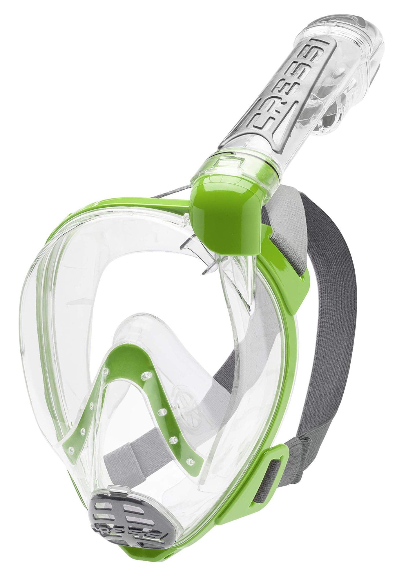 Cressi Duke Dry, Clear/Lime, M/L