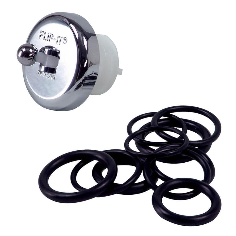 Danco 88636 FlipIt Tub Drain Stopper Chrome