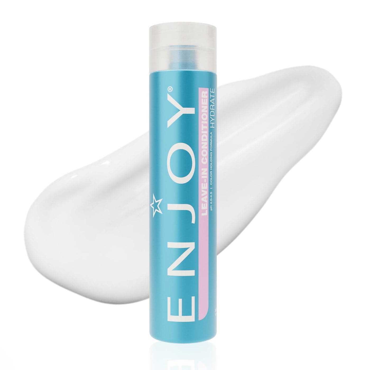 Enjoy Leave In Conditioner Eliminates Frizz Cleansing Moisturizing Smoothing Sulfate Free For Thick Coarse or Curly Hair 101 Fl Oz