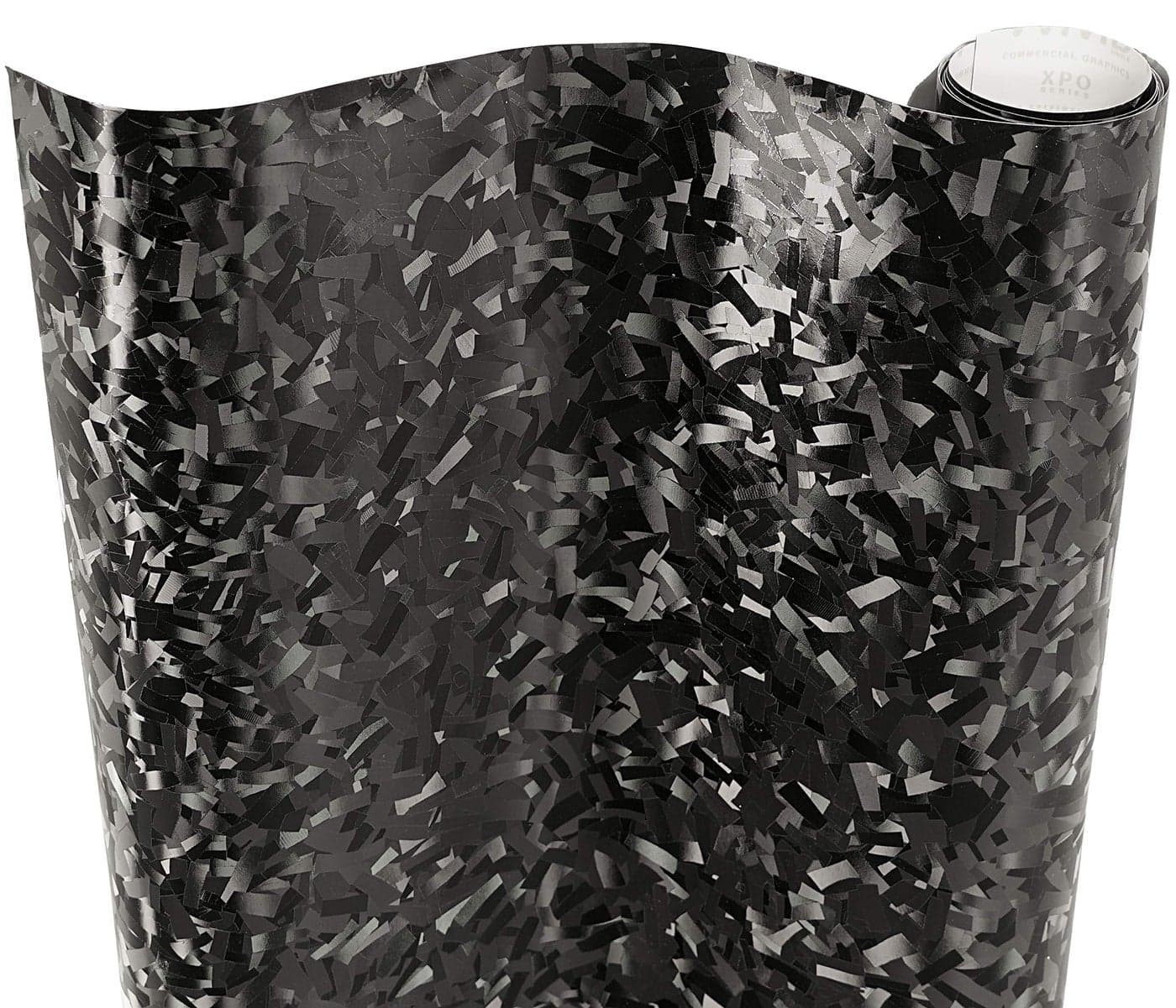 VViViD Forged Composite Carbon Vinyl Wrap Roll 1ft x 5ft Black