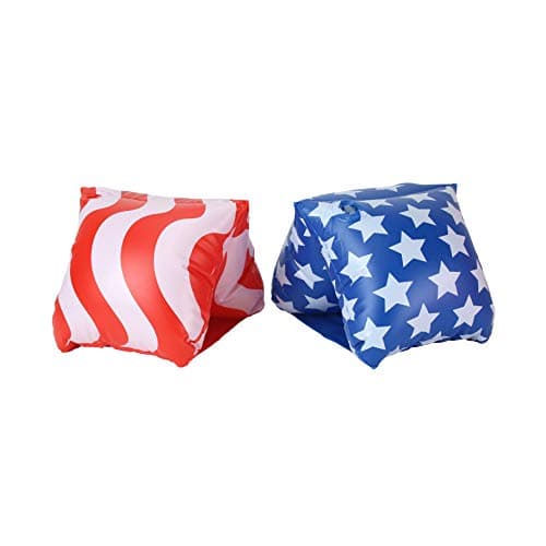 GoFloats American Flag Adult Water Wing Floaties Own The Pool Novelty USE ONLY