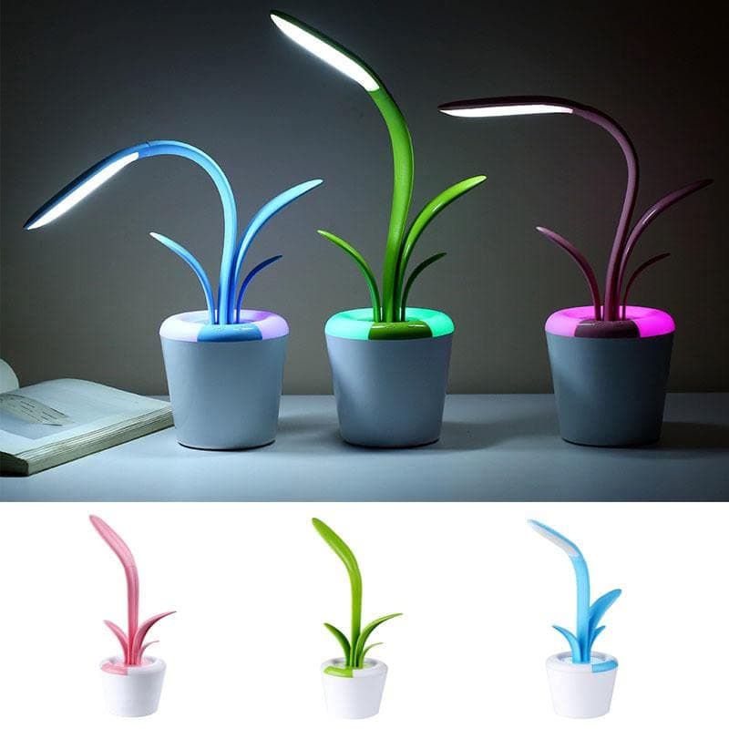 Whixant Desk lamp LED Touch On Off Switch Student Study Reading Dimmer Rechargeable Led Table Lamps Eye Protection Lamp
