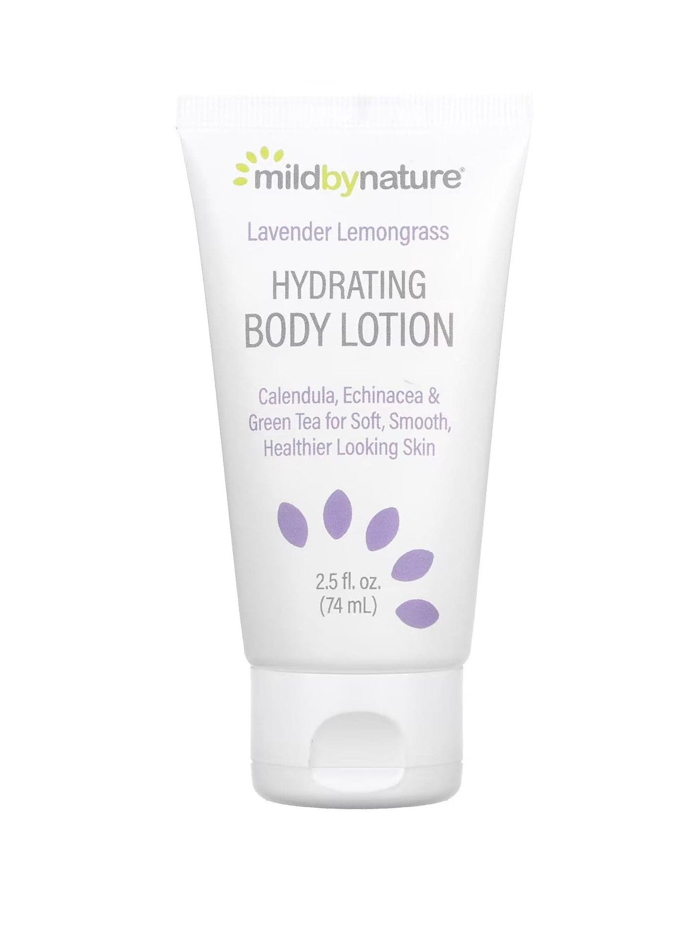 Mild By Nature Hydrating Body Lotion Lavender Lemongrass 2.5 fl oz (74 ml)