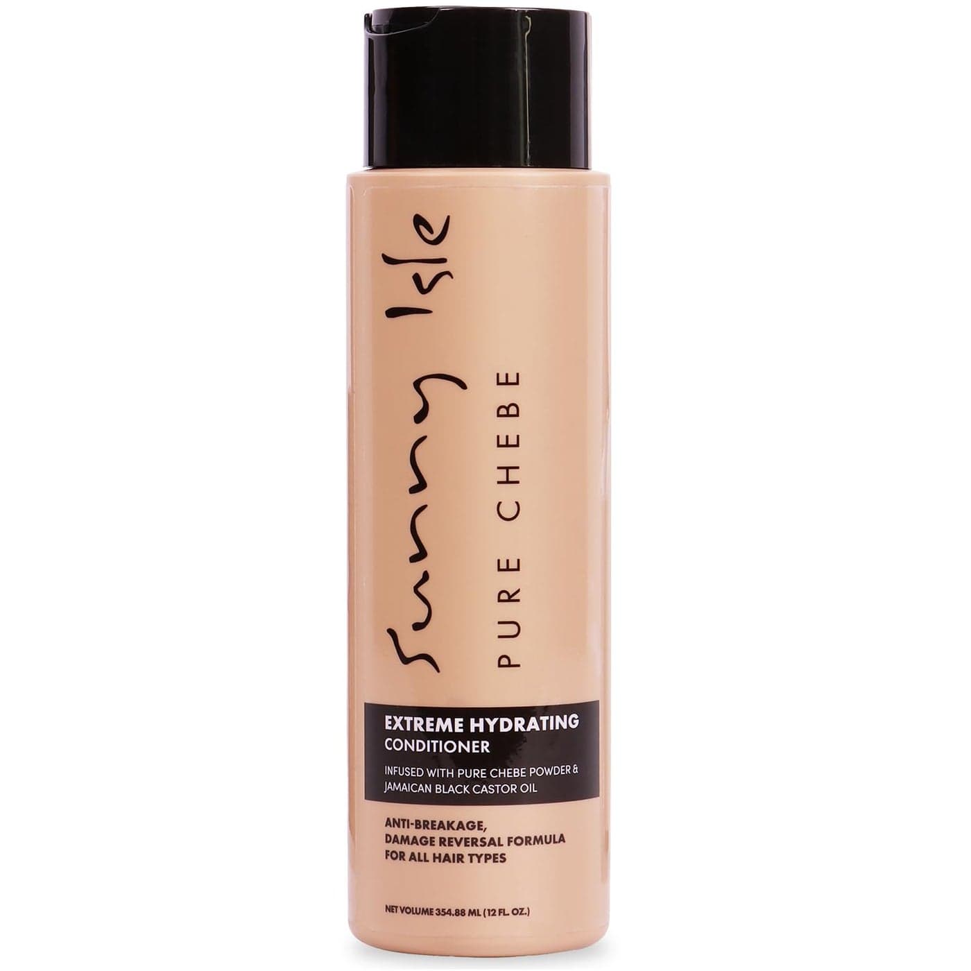 Sunny Isle Pure Chebe Extreme Hydrating Conditioner 12oz AntiBreakage Damage Reversal Formula Infused with Pure Chebe Powder Jamaican Black Castor Oil All Hair Types