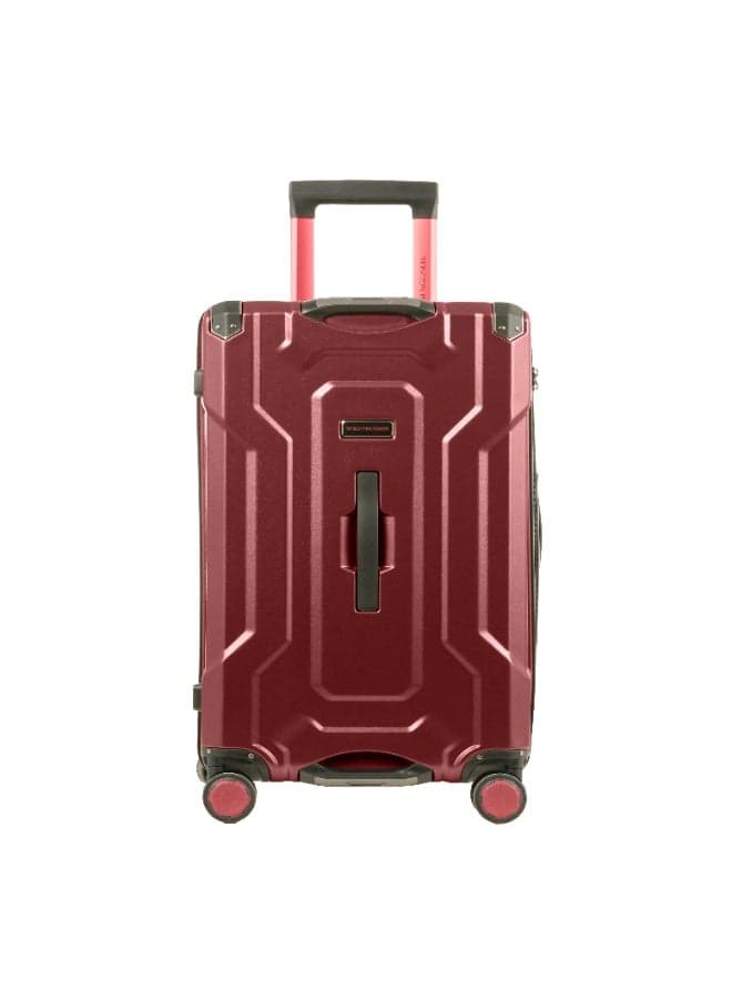 Tom Cruiser 20" Cabin Trunk Luggage – 100% Polycarbonate Carry-on with TSA Lock & 2-Year Warranty – Red