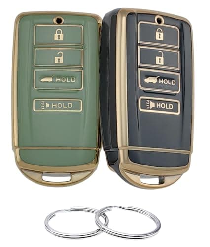 REPROTECTING TPU Key Fob Cover Compatible with 4 Buttons 20152022 Acura ILX MDX RDX RLX TLX