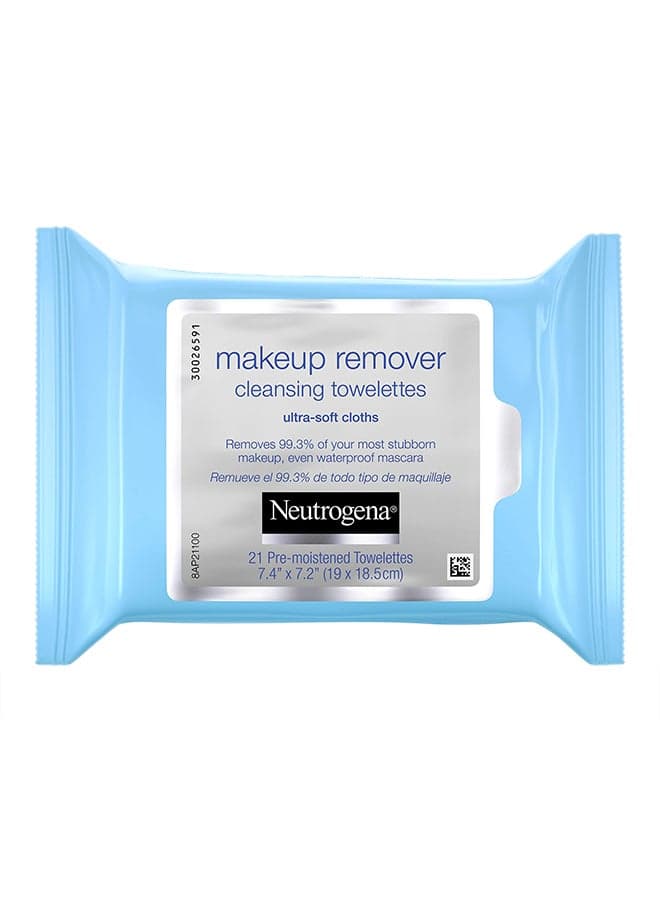 Pack Of 3 Makeup Remover Cleansing Towelettes And Wipes White