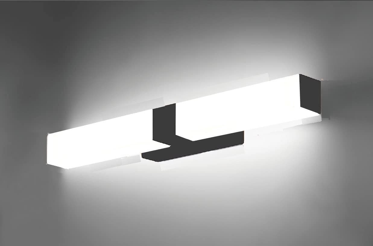 Groeien 18 inch 18W Rectangular LED Mirror Bathroom Picture Wall LightWhite 1