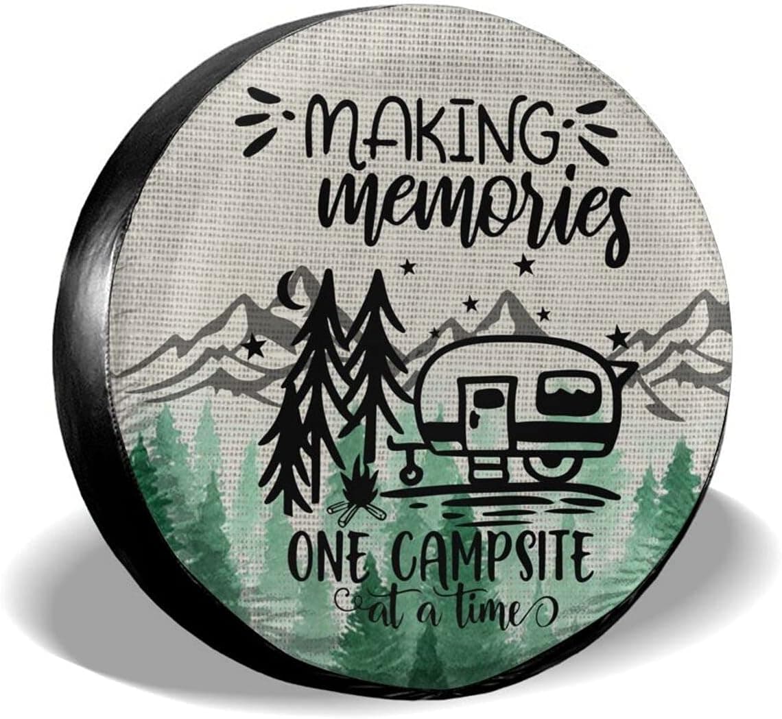 Gwomo Making Memories One Campsite at a Time Spare Tire Cover