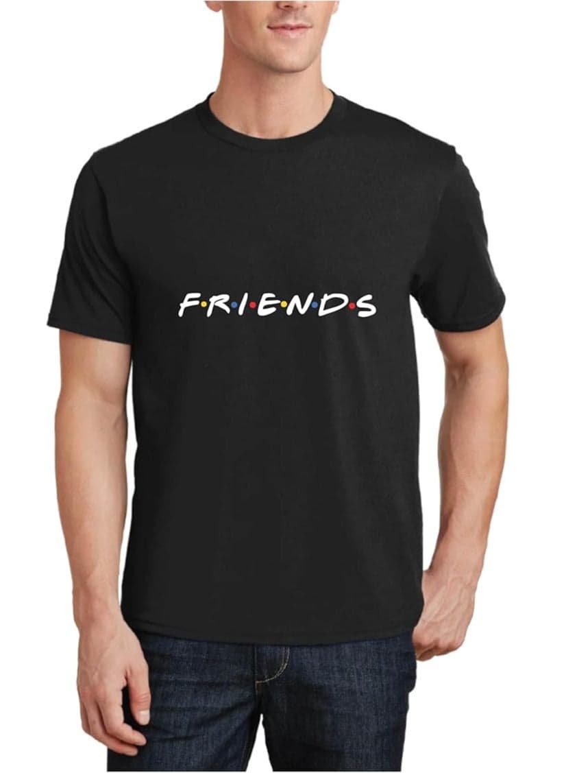 Friends Soft Unisex Adult Tshirts Original Cotton Tshirt For Men and Women