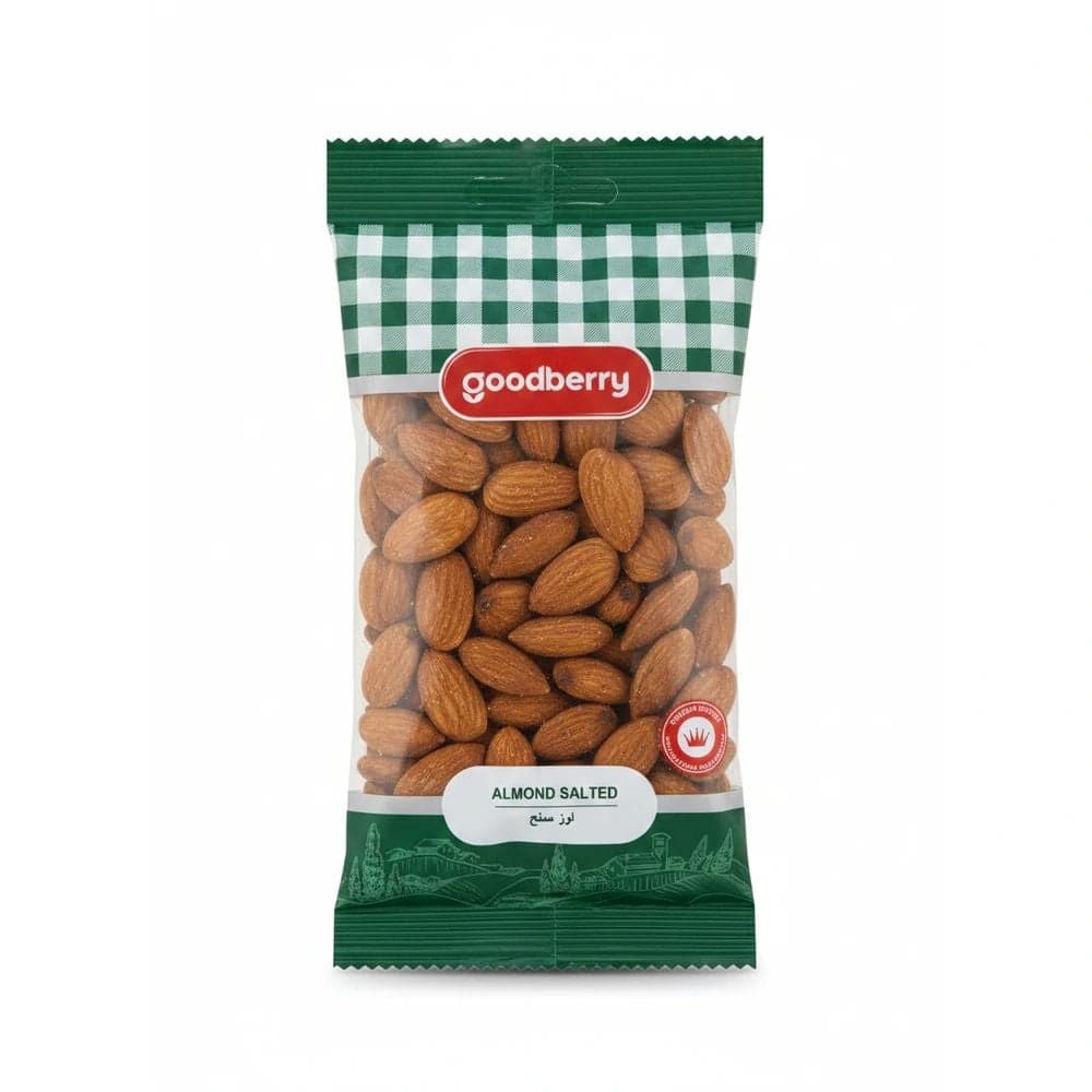 Goodberry Crunchy Almond Roasted With Salt- 100gms