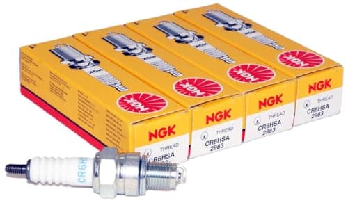 NGK 2983 CR6HSA Spark Plug Pack of 4