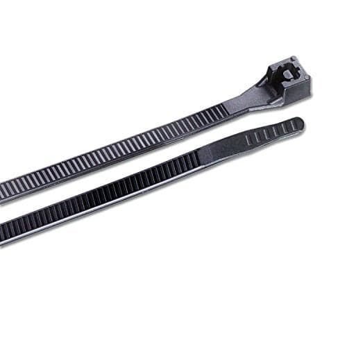 Gardner Bender 46-308UVBFZ Xtreme Temperature Cable Tie, 8 inch, Cold and Hot Weather, 50 lb, Electrical Wire and Cord Management, Nylon Zip Tie, 100 Pk, UV Resistant Black